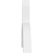 Ekena Millwork Archdale Architectural Grade PVC Gable Bracket, 48"W x 28"H x 4"D x 6"F, 14/12 Pitch GBP048X28X0406ARC00 - alternate 3